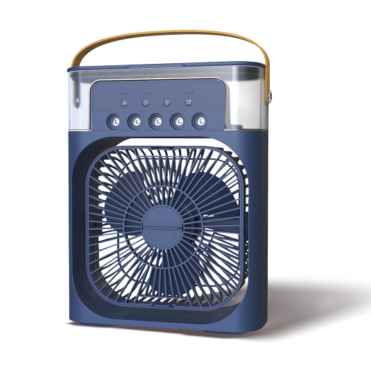 Mist Fan Box Color Blu - Ventilatore con nebulizzazione - IN ARRIVO