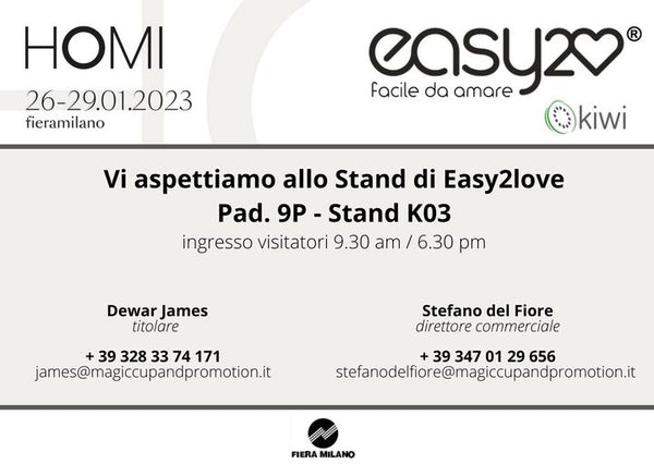 HOMI 2023 - Easy2love presente