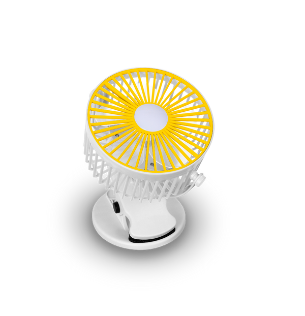 Ventilatore USB color Giallo