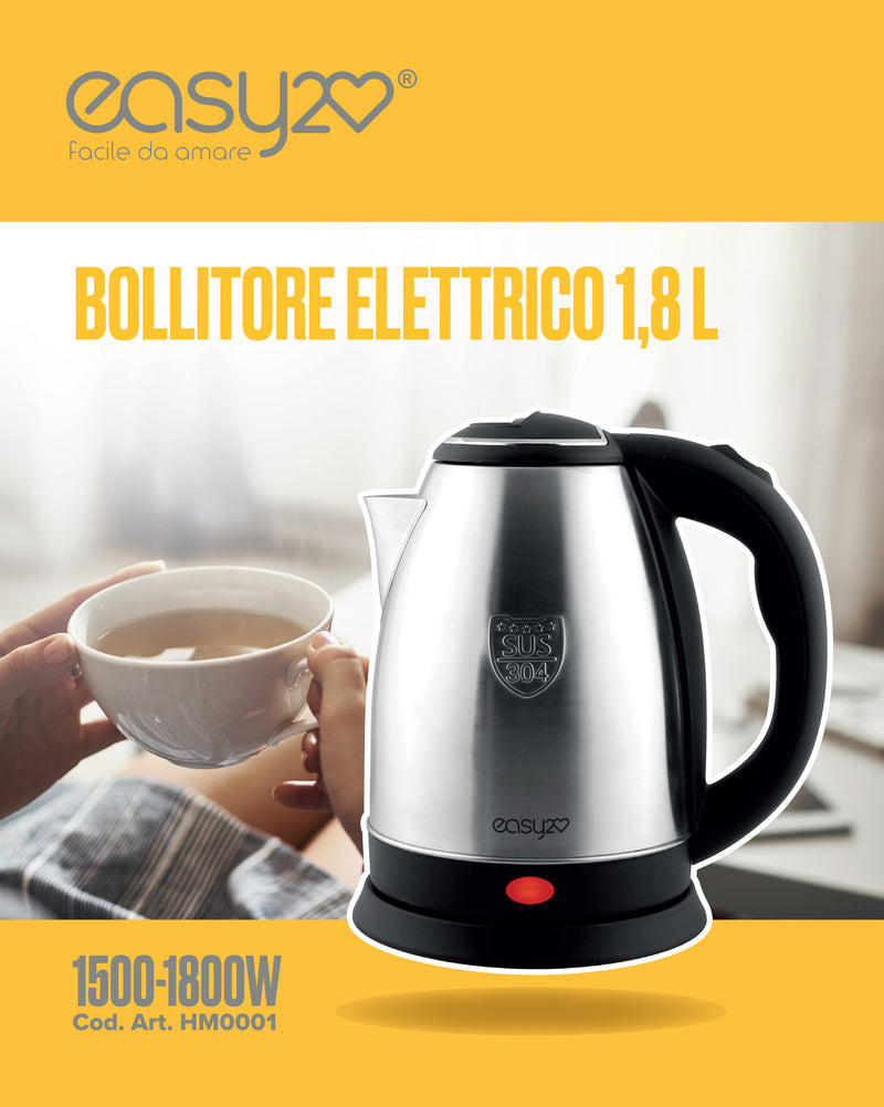 Bollitore acciaio 1.8 LT